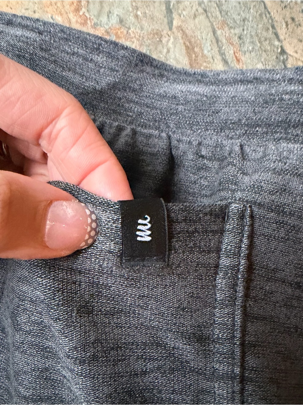 MeUndies Hacci Shorts Women’s Medium M Dark Heather Gray Lounge Sleep Pajama - Picture 5 of 11